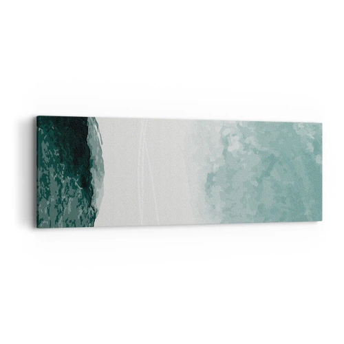 Impression sur toile - Image sur toile - Rencontre avec le brouillard - 90x30 cm