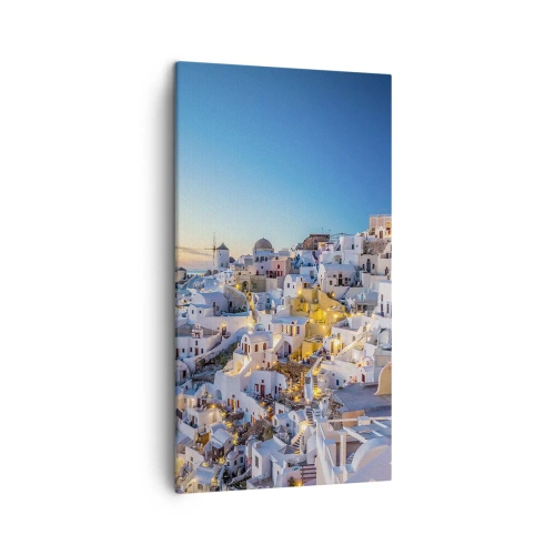 Impression sur toile - Image sur toile - L'essence de la grecque - 45x80 cm