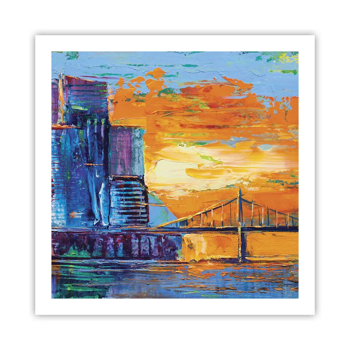 Affiche - Poster - Culture et nature - 60x60 cm