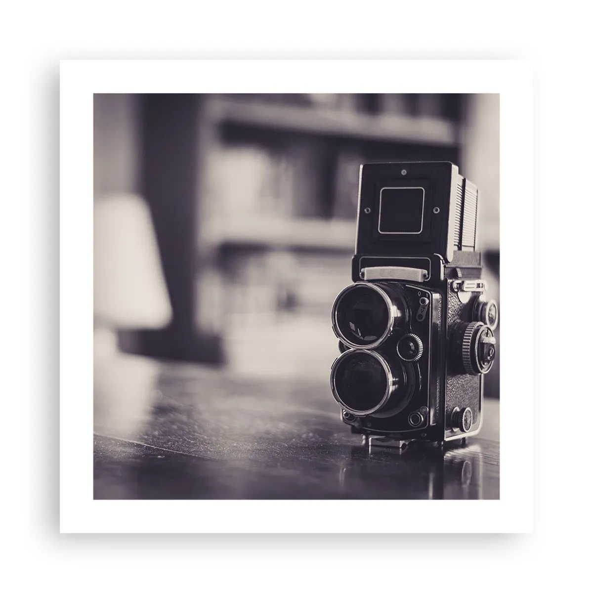 Affiche - Poster - La magie de la photographie ancienne - 50x50 cm