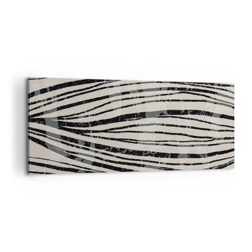 Impression sur toile - Image sur toile - Ligne de marécage - 100x40 cm