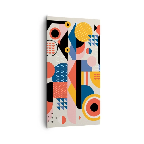 Impression sur toile - Image sur toile - Composition : jouer - 65x120 cm