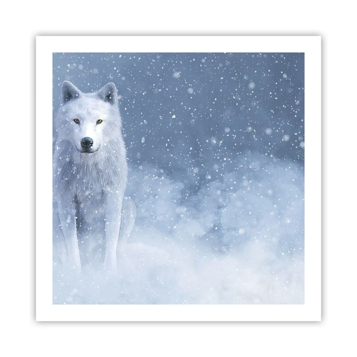 Affiche - Poster - Dans une âme d'hiver - 60x60 cm