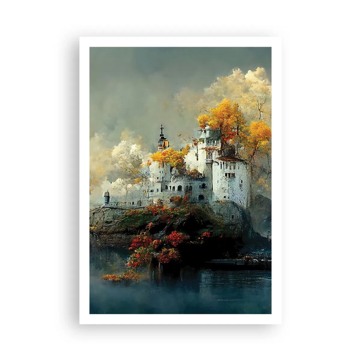 Affiche - Poster - Le début d'une histoire romantique - 70x100 cm