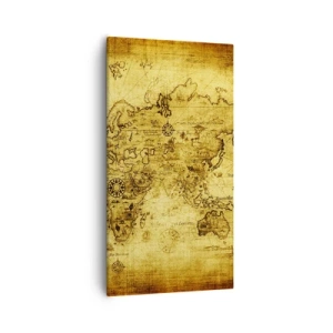 Impression sur toile - Image sur toile - Ce monde est bizarre - 55x100 cm