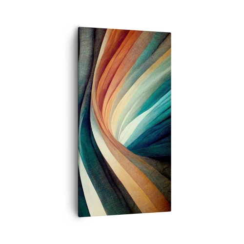 Impression sur toile - Image sur toile - Tissé à partir de couleurs - 55x100 cm