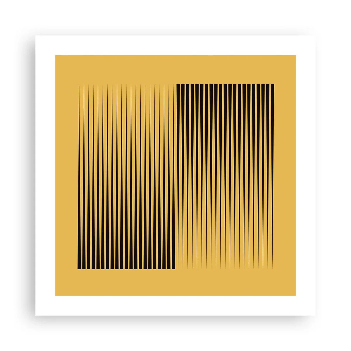 Affiche - Poster - Cadre opposé - 50x50 cm