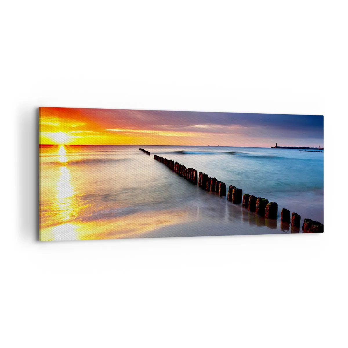Impression sur toile - Image sur toile - Ecoute le silence - 100x40 cm