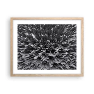 Affiche dans un chêne clair - Poster - Ça ne peut pas être plus dur que ça - 50x40 cm