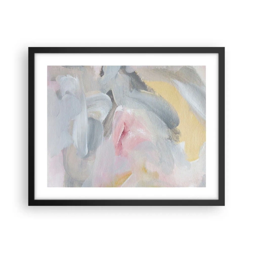 Affiche dans un cadre noir - Poster - Dans un monde pastel - 50x40 cm