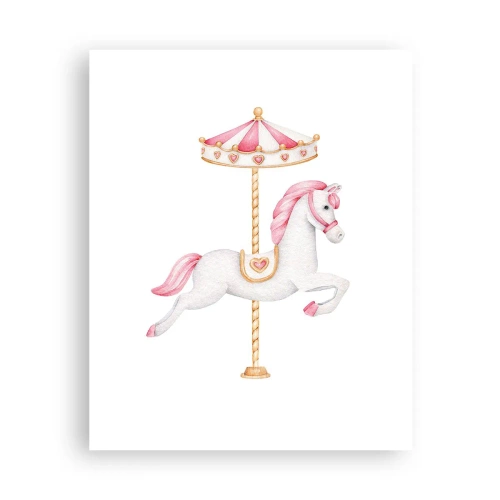 Affiche - Poster - Les sabots en avant - 40x50 cm