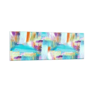 Impression sur verre - Image sur verre - Labyrinthe reluisant - 90x30 cm