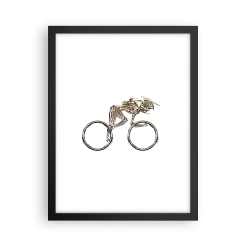 Affiche dans un cadre noir - Poster - Machine exceptionnelle - 30x40 cm