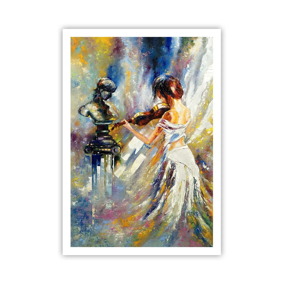 Affiche - Poster - Revivre avec émotion - 70x100 cm