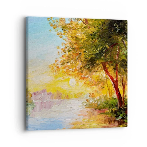 Impression sur toile - Image sur toile - Et in Arcadia ego - 30x30 cm