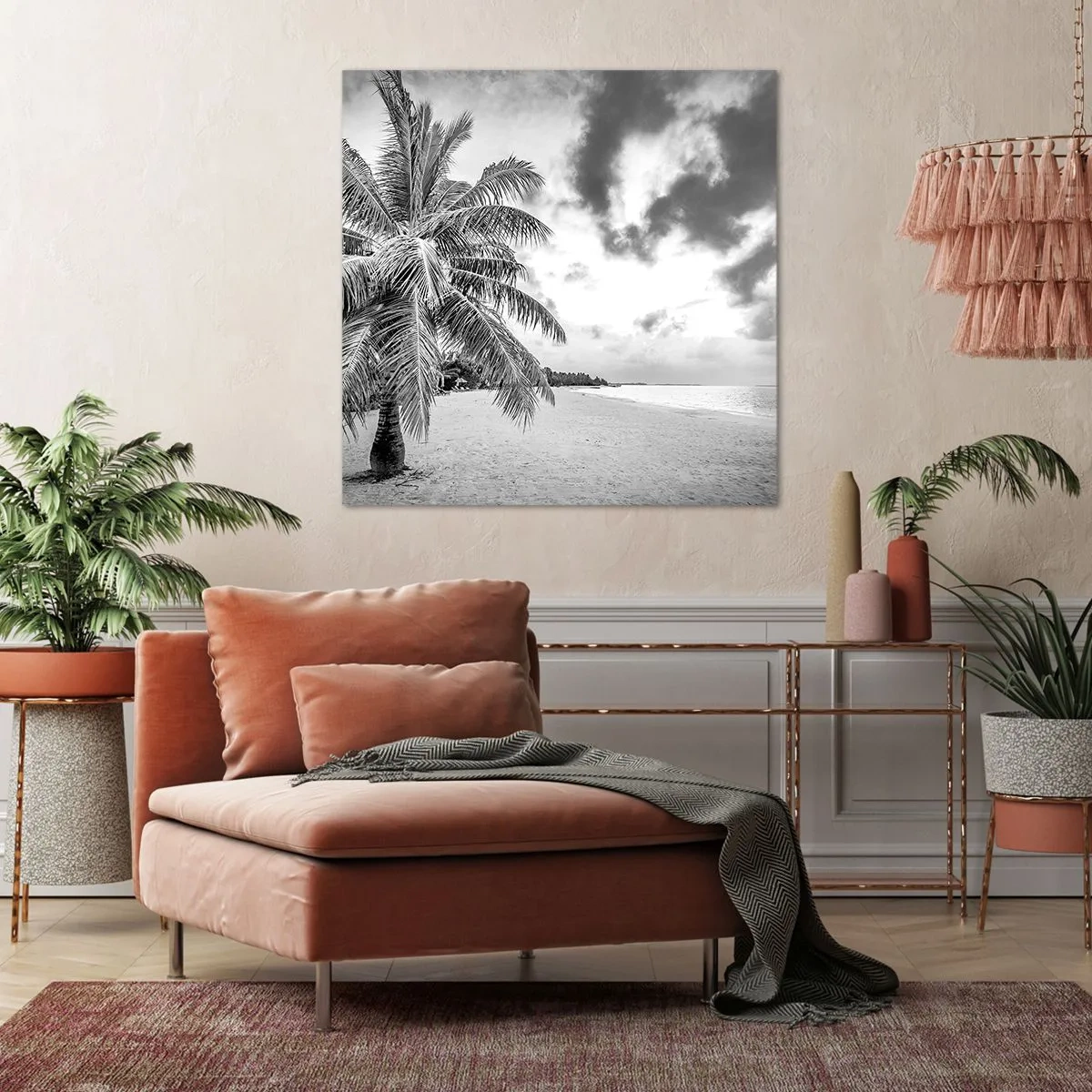 Impression sur toile - Image sur toile - Quand tu aspires à la solitude - 60x60 cm