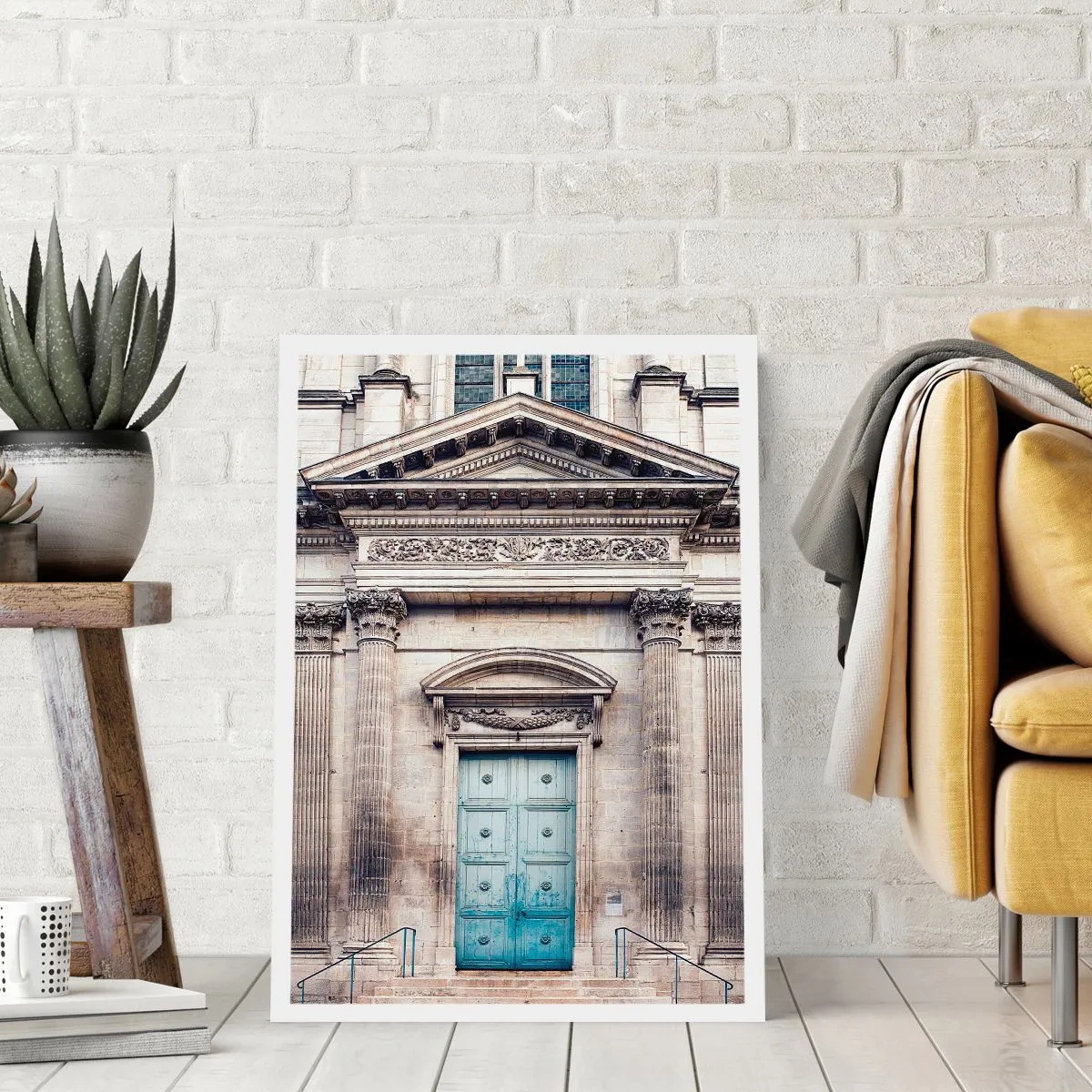 Affiche - Poster - La porte d'entrée vers le monde de l'esprit - 40x50 cm