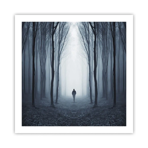 Affiche - Poster - Tout est simple et clair - 60x60 cm