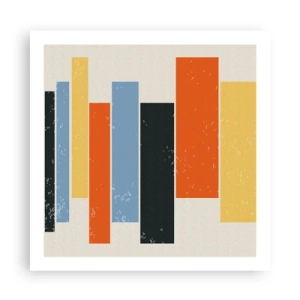 Affiche - Poster - Notation musicale - 60x60 cm