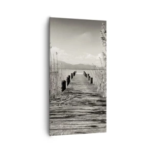 Impression sur toile - Image sur toile - Dans le calme de l'herbe - 65x120 cm