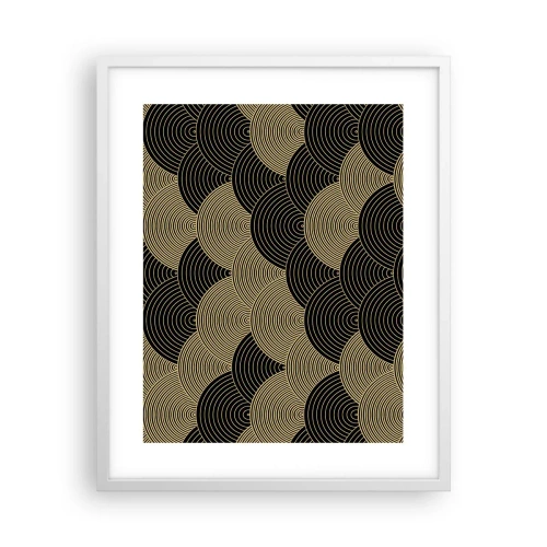 Affiche dans un cadre blanc - Poster - Unité dans la multiplicité - 40x50 cm