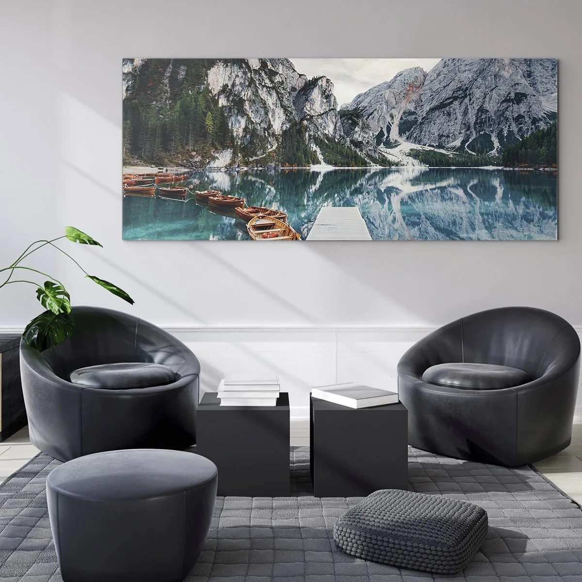 Impression sur verre - Image sur verre - On va te montrer la beauté - 100x40 cm