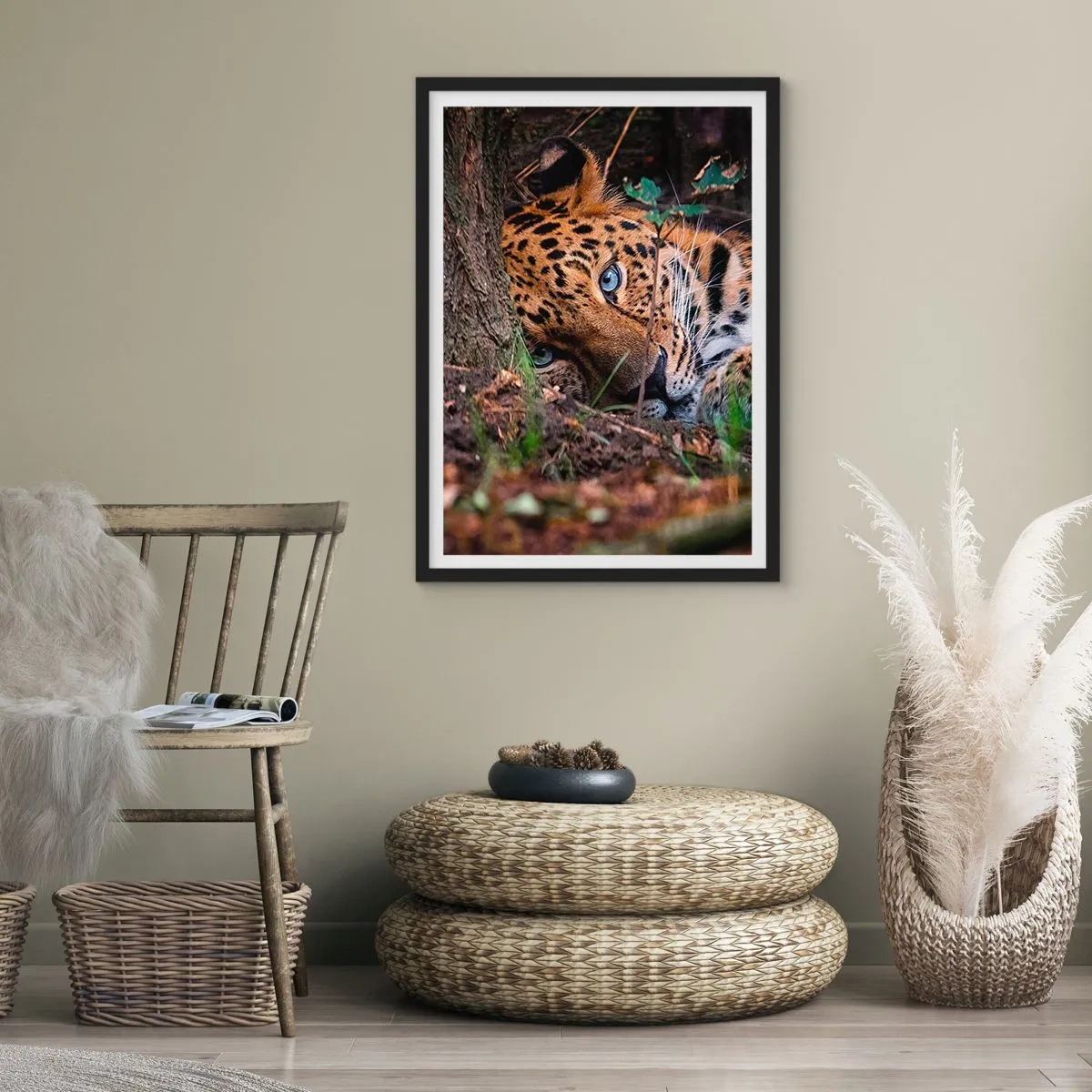 Affiche dans un cadre noir - Poster - Fais-moi confiance - 61x91 cm