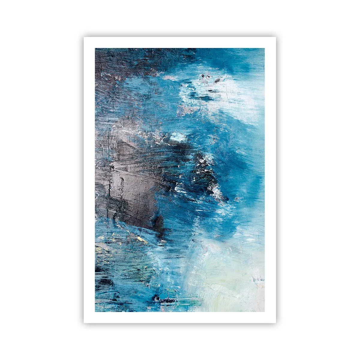 Affiche - Poster - Rhapsodie en bleu - 61x91 cm