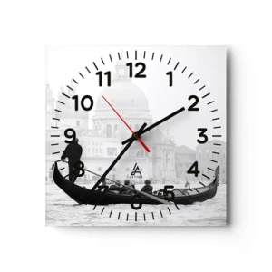 Horloge murale - Pendule murale - Voyage aux sources de la beauté - 40x40 cm