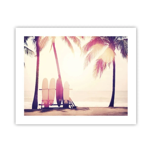 Affiche - Poster - Ca va être une journée magnifique - 50x40 cm