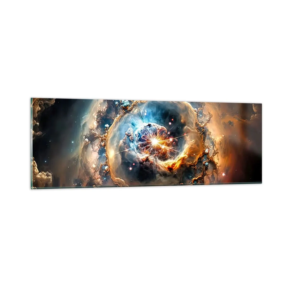 Impression sur verre - Image sur verre - Le début - 90x30 cm