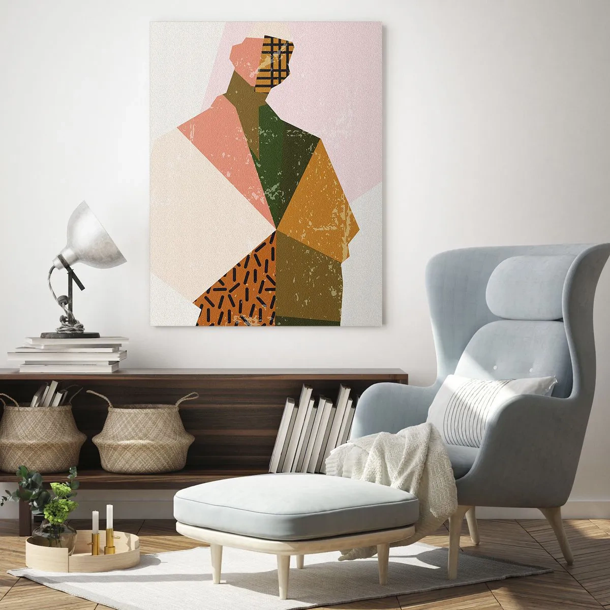 Impression sur verre - Image sur verre - L’homme – un être complexe - 70x100 cm