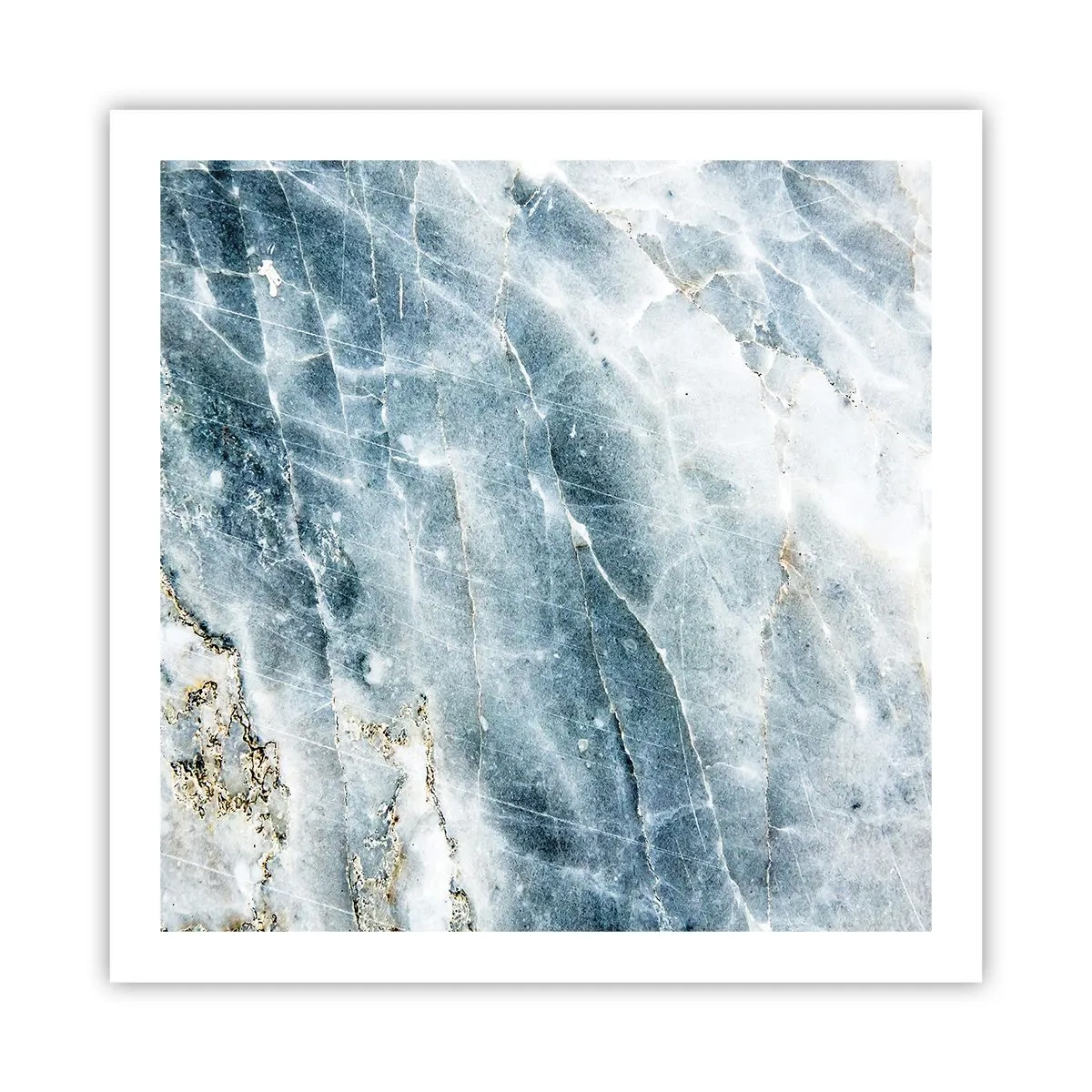 Affiche - Poster - Monde de glace - 60x60 cm