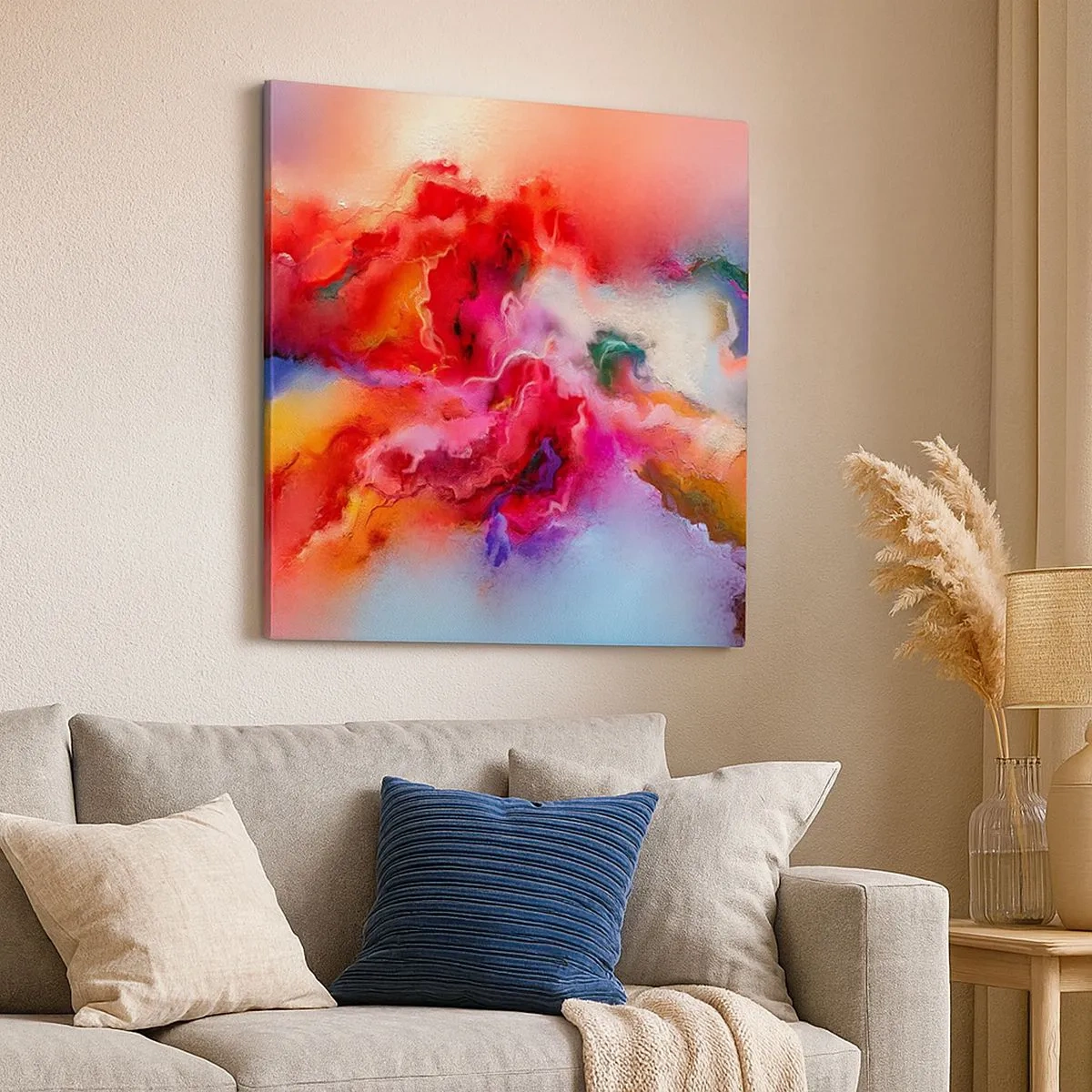 Impression sur toile - Image sur toile - Comment attraper des rêves - fumée - 30x30 cm