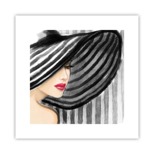 Affiche - Poster - Où te chercher ? - 30x30 cm