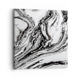 Impression sur toile - Image sur toile - Au début, c'était le chaos - 40x40 cm