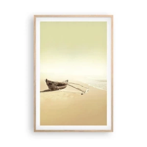 Affiche dans un chêne clair - Poster - Mémoire des mers du sud - 61x91 cm