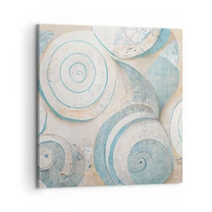 Impression sur toile - Image sur toile - Que cache la coque ? - 60x60 cm