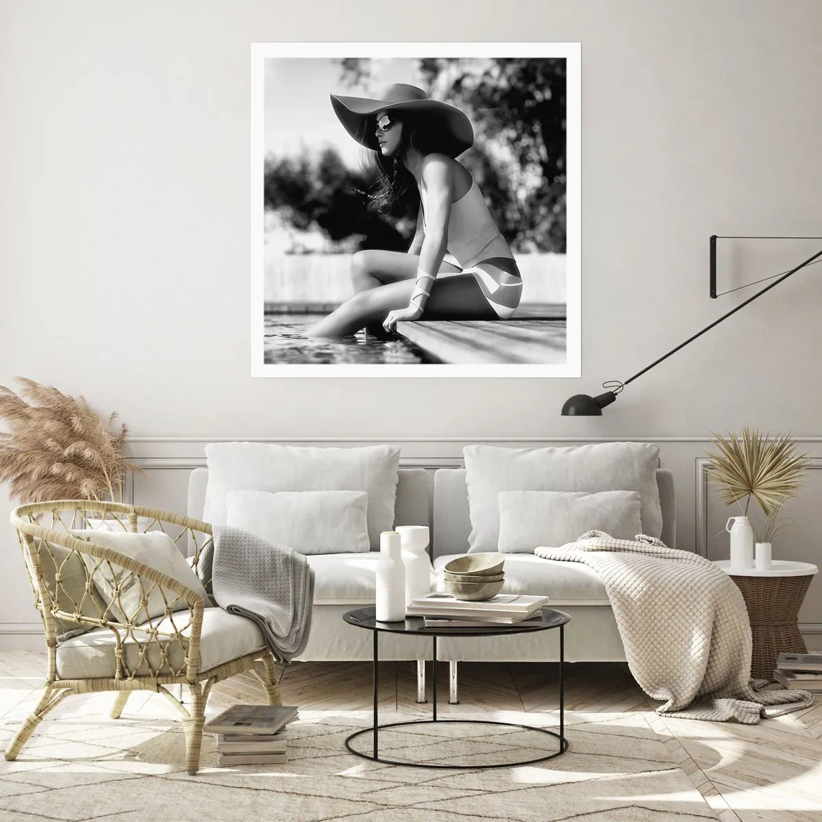 Affiche - Poster - Rêve d'été - 60x60 cm