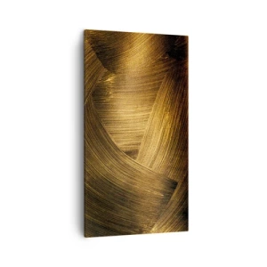 Impression sur toile - Image sur toile - Dans un labyrinthe en or - 45x80 cm