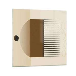 Impression sur verre - Image sur verre - Différents états - 50x50 cm