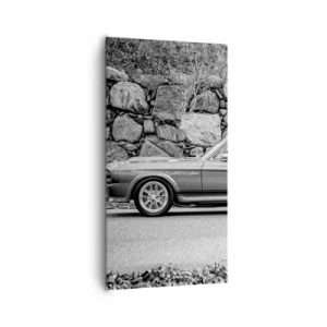 Impression sur toile - Image sur toile - Légende des années 60 - 65x120 cm