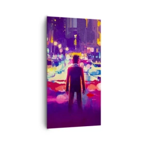 Impression sur toile - Image sur toile - Immergé dans la lumière - 65x120 cm