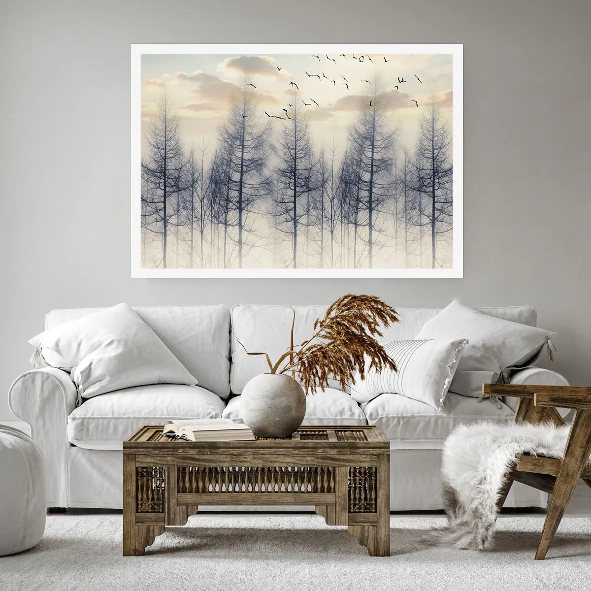 Affiche - Poster - L'âme de la forêt - 50x40 cm