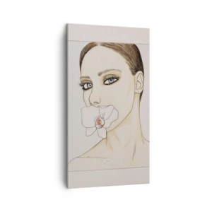 Impression sur toile - Image sur toile - Symbole de l'élégance et de la beauté - 45x80 cm