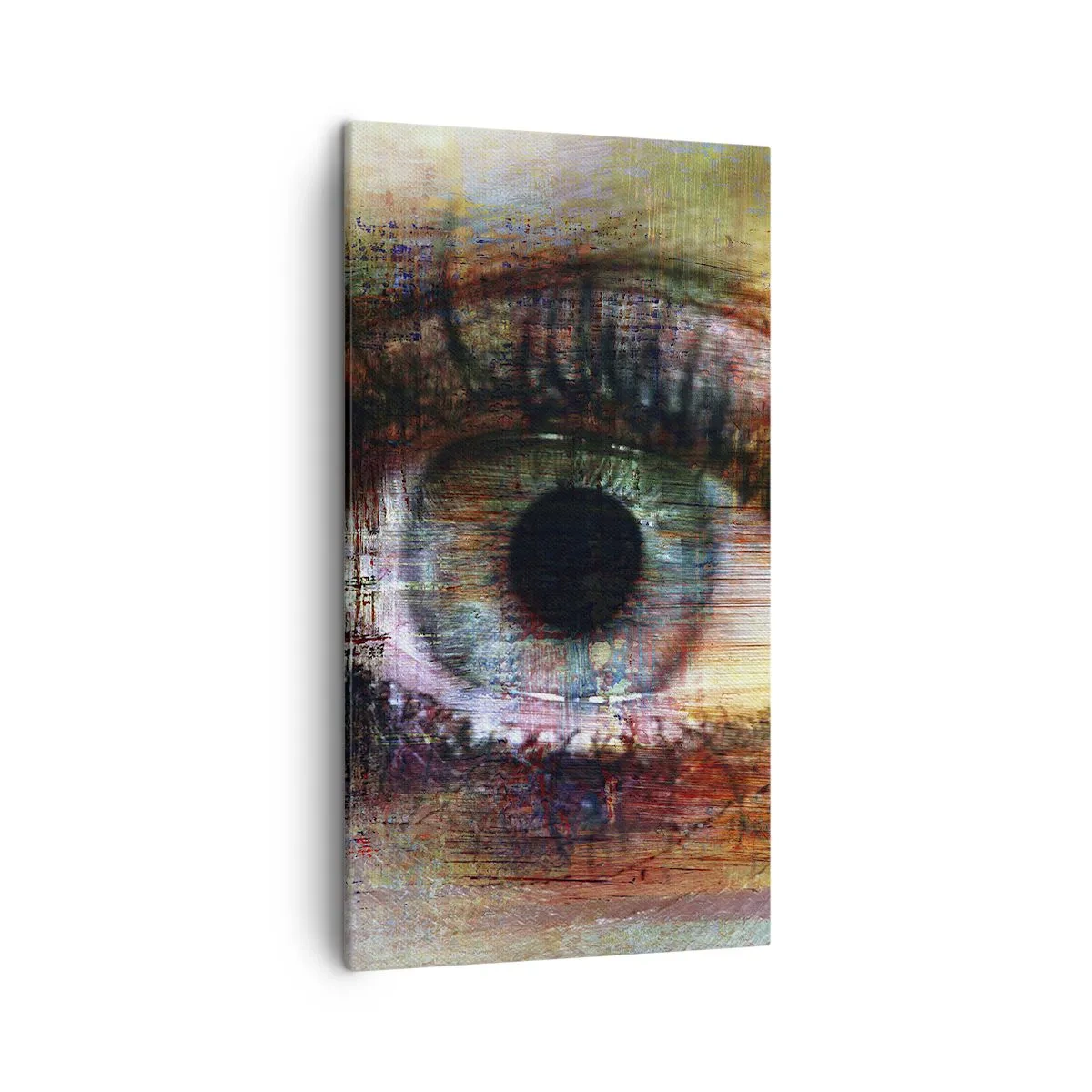 Impression sur toile - Image sur toile - Vous pouvez jeter un coup d'œil dans l'âme - 45x80 cm