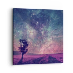 Impression sur toile - Image sur toile - Sous un ciel magique - 40x40 cm
