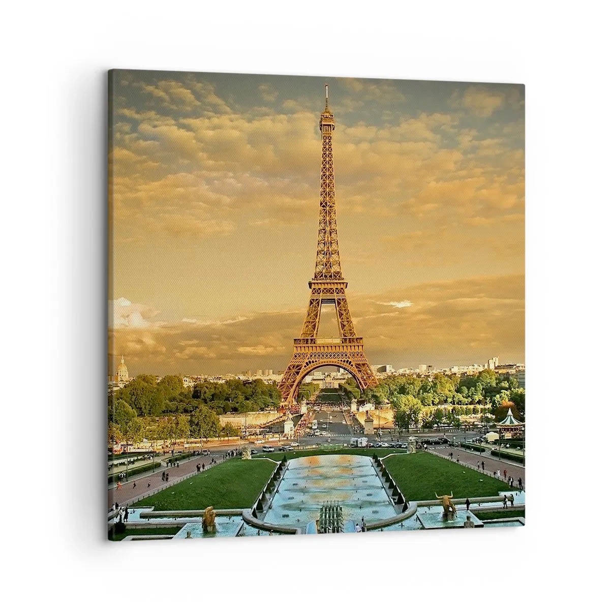 Impression sur toile - Image sur toile - La reine de Paris - 50x50 cm