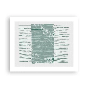 Affiche - Poster - Abstraction de la mer - 50x40 cm