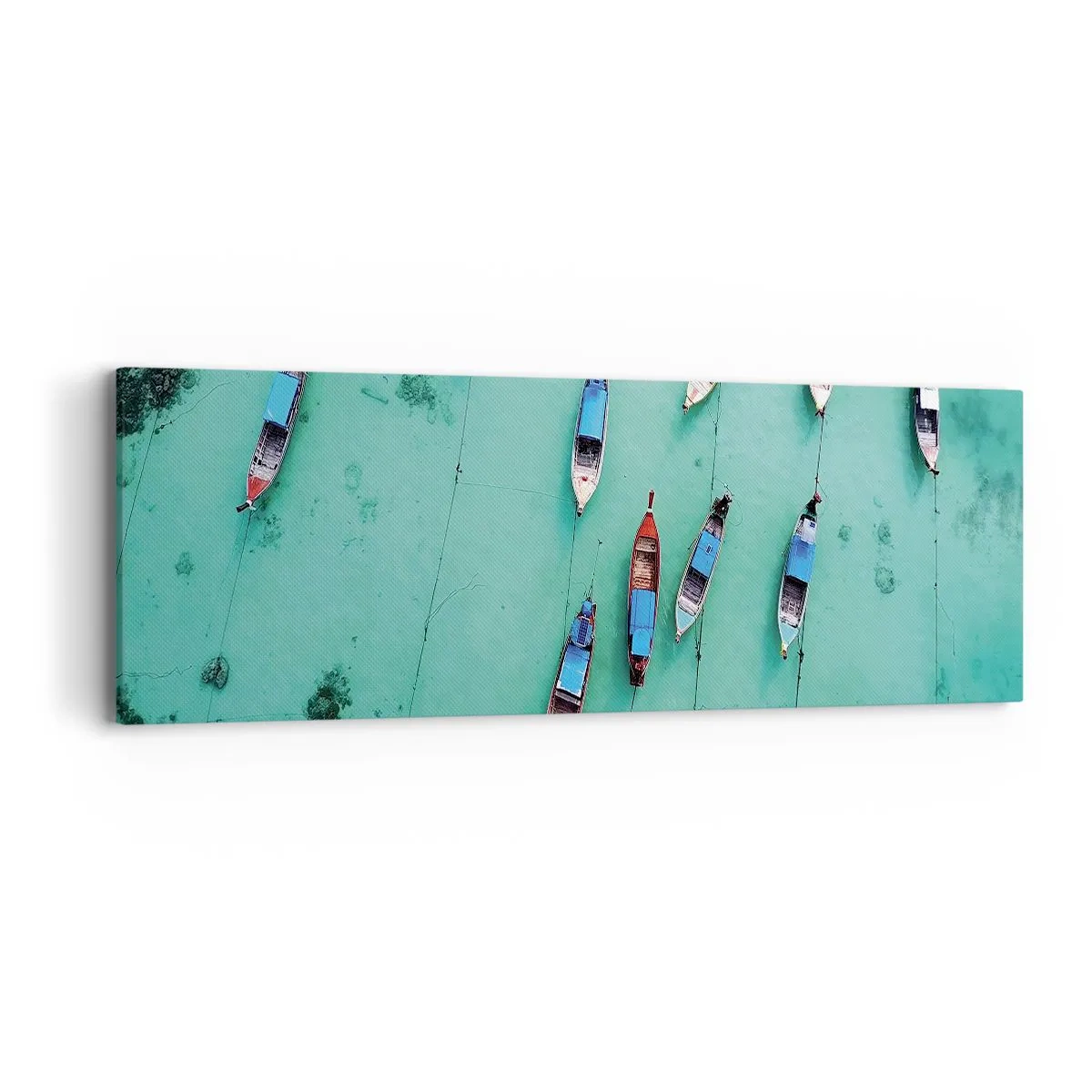 Impression sur toile - Image sur toile - Dans une attente jouyeuse - 90x30 cm